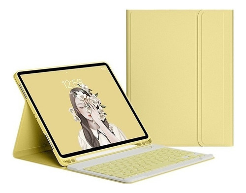 Funda Con Teclado For iPad Pro De 9,7 Pulgadas 5/6th Air 1/2