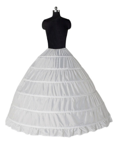 Yan Ax Crinolina 6 Aros Flexible Xv Crinolina Novias