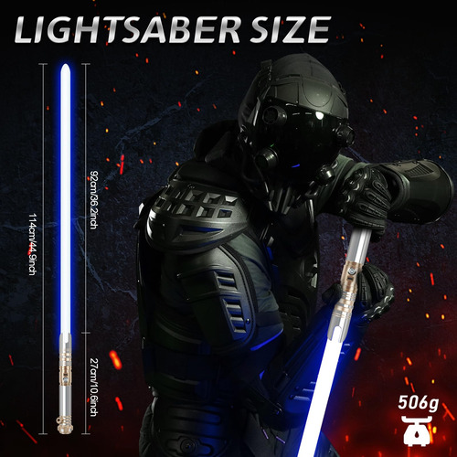 Sable De Luz De Duelo Suave, Infinito Rgb 16 Colores