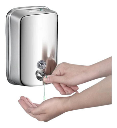 Dispensador De Jabón Shampoo Baño 500 Ml Jabonera Manual