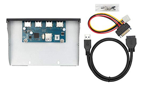 Jser Usb 3.0 Hub 4 Puertos Panel Frontal Hub A Placa Base