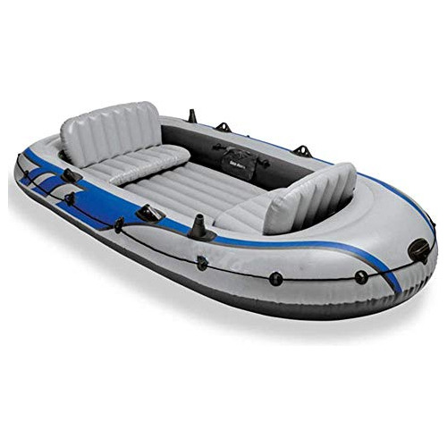 Kayak Inflable 4 Personas Bote De Pesca De Remo De Goma Engr