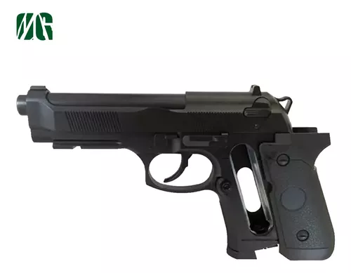 Pistola Stinger P92 Polimero + 2 Co2+ 500 Balines Metalicos