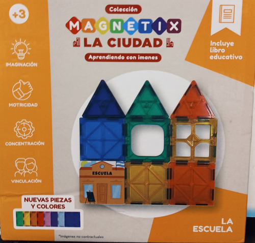 La Escuela Magnetix Revista Con Imanes Y Libro De Tapa Dura