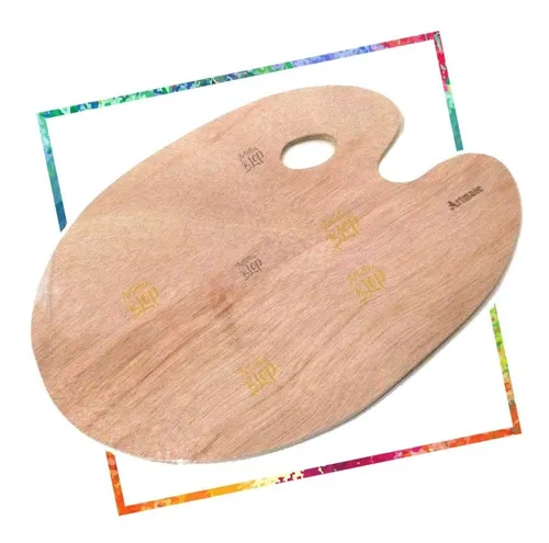 comprar Paleta Pintor Madera Grande Profesional P\u002F Oleo Acrilico Art