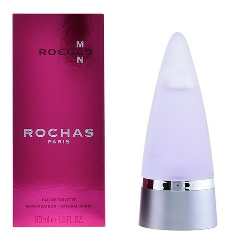 Rochas Man Eau De Toilette Perfume Masculino 50ml
