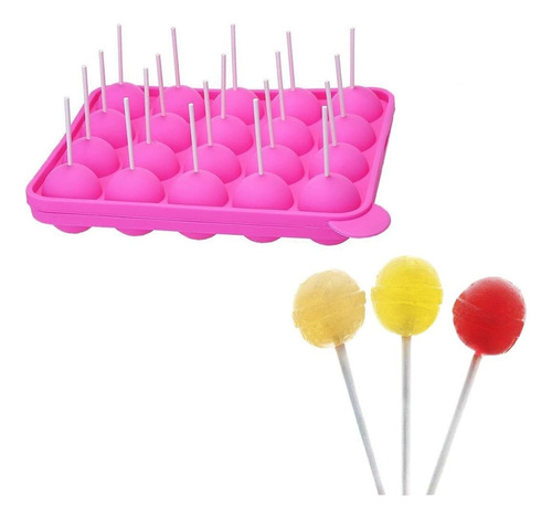 Molde Para Reposteria En Silicona Cakepops-esferas-colombina