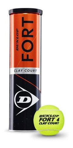 Dunlop Pelotas Tenis - Newclay Court X 4 Un