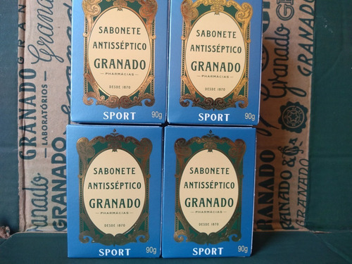 Sabonete Granado Antisséptico Sport 4 X 90 Gramas