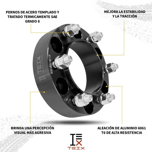 Imagen 7 de 8 de Kit Espaciadores Toyota Tacoma 1.5 PuLG 6/139 Llanta Cb106