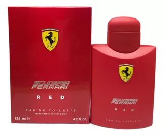 Perfume Scuderia Ferrari Red Edt 125ml - mL a $1600