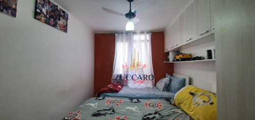 Apartamento Com 2 Dormitórios À Venda, 68 M² Por R$ 262.000,00 - Vila Das Palmeiras - Guarulhos/sp - Ap11810
