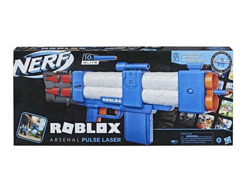 Lanzador Motorizado Nerf Roblox Arsenal Pulse 10 Dardos 