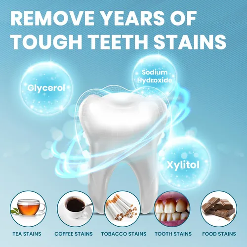 Tiras Blanqueadoras De Dientes Para Blanco Sensible: Kit De