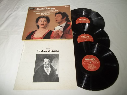 Box Lp Vinil - Rossini - Il Barbiere Di Siviglia 