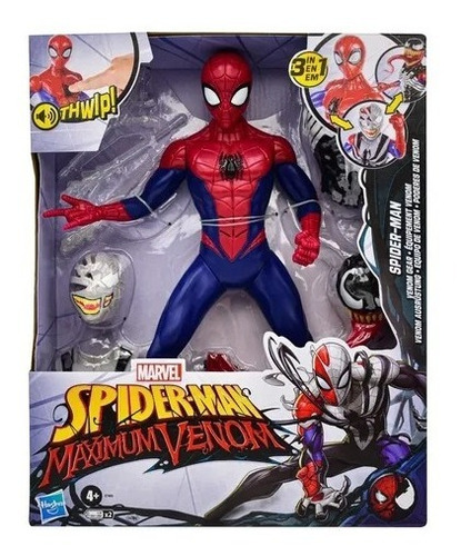 Spiderman Maximum Venom Equipo De Venom Sonidos 33cm Hasbro