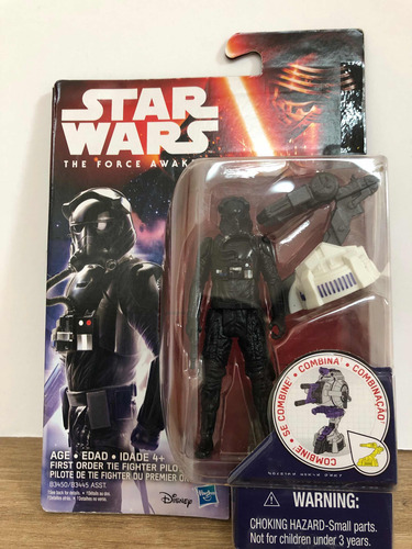 First Order Tie Fighter Pilot The Force Awakens 3.75 Nuevo