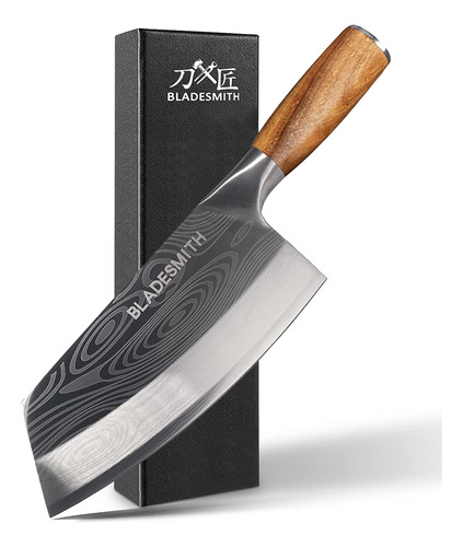 Cuchillo De Carnicero, Cuchillo De Chef Chino, Hoja De Acero