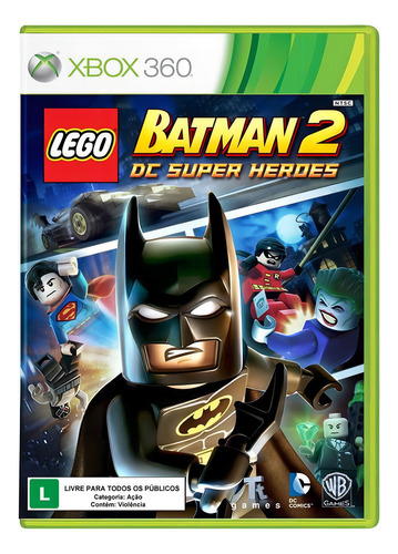 Juego Lego Batman 2 Dc Super Heroes - Xbox 360