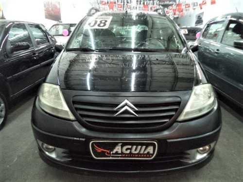 Citroen C3 Xtr 1.4 Flex 2008 Completo + Rodas + Couro + Mp3!