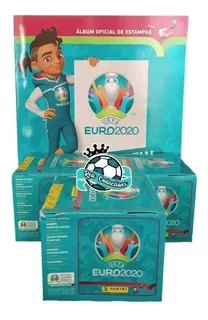 Álbum Euro Azul 2020 + 3 Cajas De 50 Sobres C/u Panini