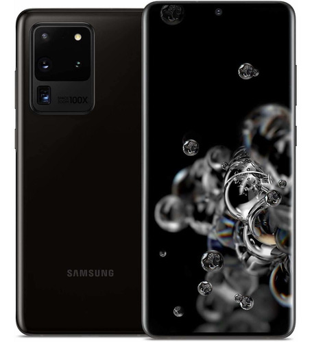 Vidrio Frente Negro Para Samsung S20 Ultra Sm-g9880 6.9 Inch