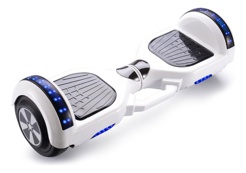 Skate Electrico Patineta Hoverboard Color Blanco