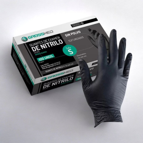 Caja De Guantes De Nitrilo 