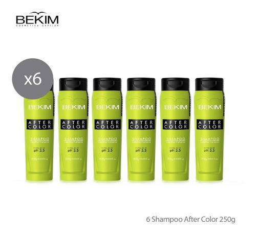 Shampoo After Color Bekim 250 Gr Extra Acido X6