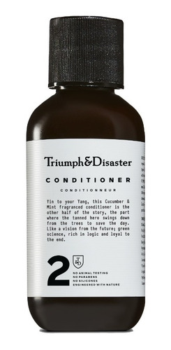 Imagen 3 de 3 de Kit Viaje Mini Shampoo & Acondicionador Triumph And Disaster