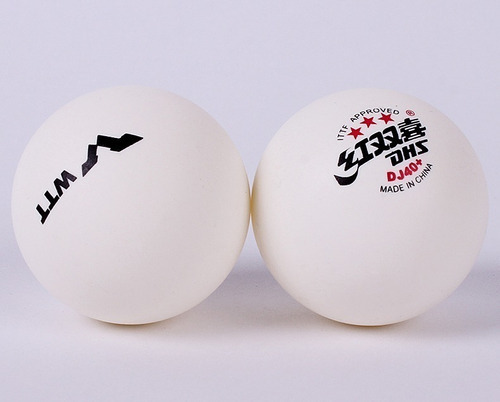 6 pelotas de tenis de mesa de 3 estrellas Dhs Dj40+ Pro Tour Ittf