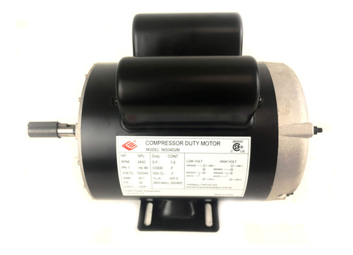 Hp Spl Rpm Marco Amp Eje Motor Compresor Aire Nema Em