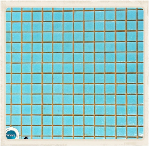 Imagen 3 de 8 de Venecitas Biseladas Celeste Claro 2x2. Aptas Pileta O Baño.
