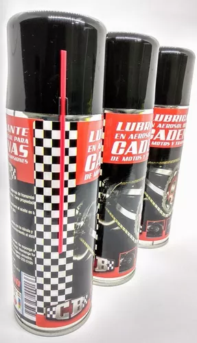 Grasa Para Cadenas De Moto Cb En Aerosol X 260 Cc