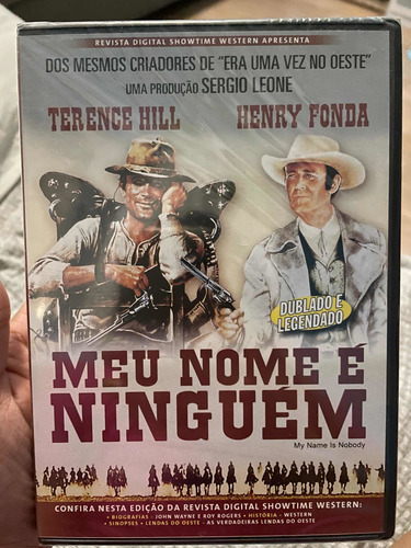Dvd: Meu Nome É Ninguém - Terrence Hil E Henry Fonda Raro