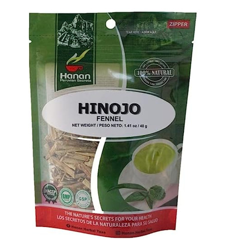 Hanan Peruvian Secrets Hinojo| 100% Natural Fennel|1.41oz /