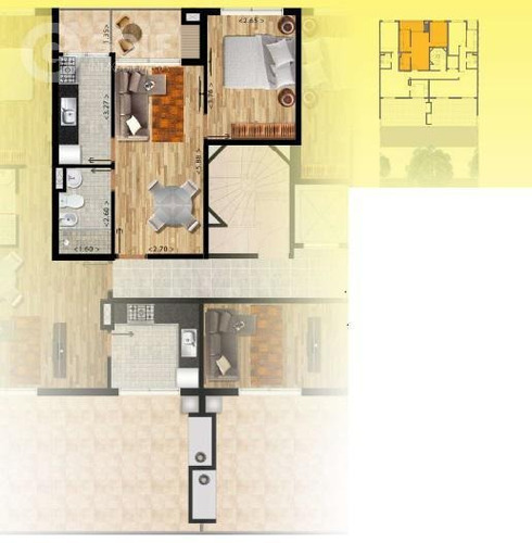 Vendo Apartamento De 1 Dormitorio Con Terraza Al Frente, Garaje Opcional, Pocitos Nuevo