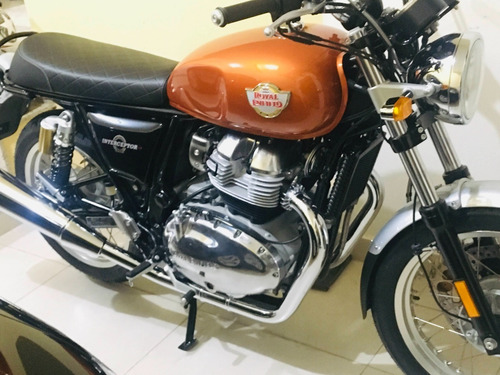Imagem 2 de 8 de Royal Enfield Interceptor 650, 2020, Orange Crush, 4.800 Km