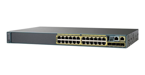 Switch Cisco 2960s 24 Puertos 1gb Poe Full 370w 4sfp Nuevo