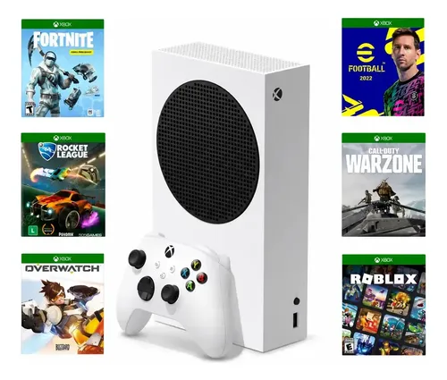 Microsoft Xbox Series S 512 Gb 1 Controle 6 Jogos Digital