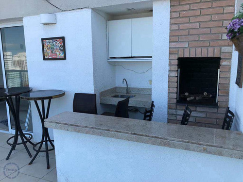Imagem 4 de 30 de Cobertura Com 1 Dorm, Boqueirão, Santos - R$ 1.17 Mi, Cod: 21596 - V21596