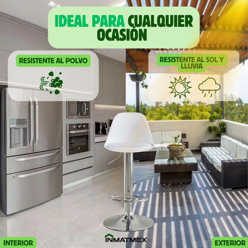 Banco Eames 3 Piezas Moderno Taburete Para Barra