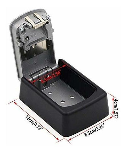 Caja De Seguridad Para Llaves Ttrwin 4 Digitos, Resistente.