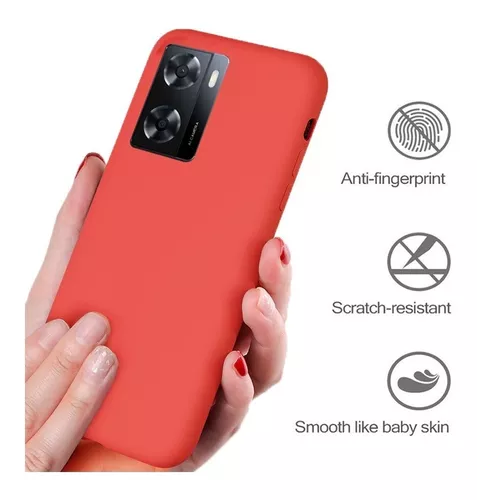 Funda Protector Case Goma Oppo A57 Oppo A77 Corazon Rojo I Oechsle