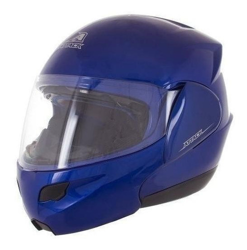 Capacete para moto  escamoteável Pro Tork Attack  Solid  azul solid tamanho M 