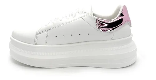 Tenis Halsch Zeus Rosa Mujer Moda Plataforma C modo Casual 499.9