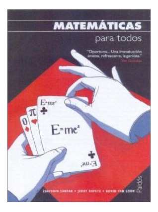 Libro Matematicas Para Todos (para Todos 60610) De Sardar Zi