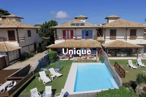 Imagem 2 de 14 de Casa Com 4 Suítes Frontal Mar À Venda, 235 M² Por R$ 2.500.000 - Manguinhos - Armação Dos Búzios/rj - Ca1329