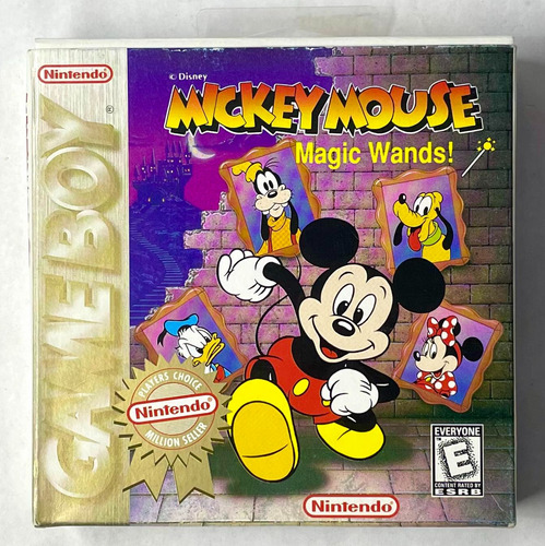 Mickey Mouse: Magic Wands! Nintendo Game Boy Rtrmx 