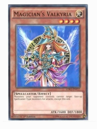 Magicians Valkiria Yugioh Carta Comun Excelente Estado